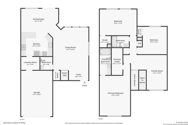 $1,695 | 16216 Ike Lane, Selma, TX 78154