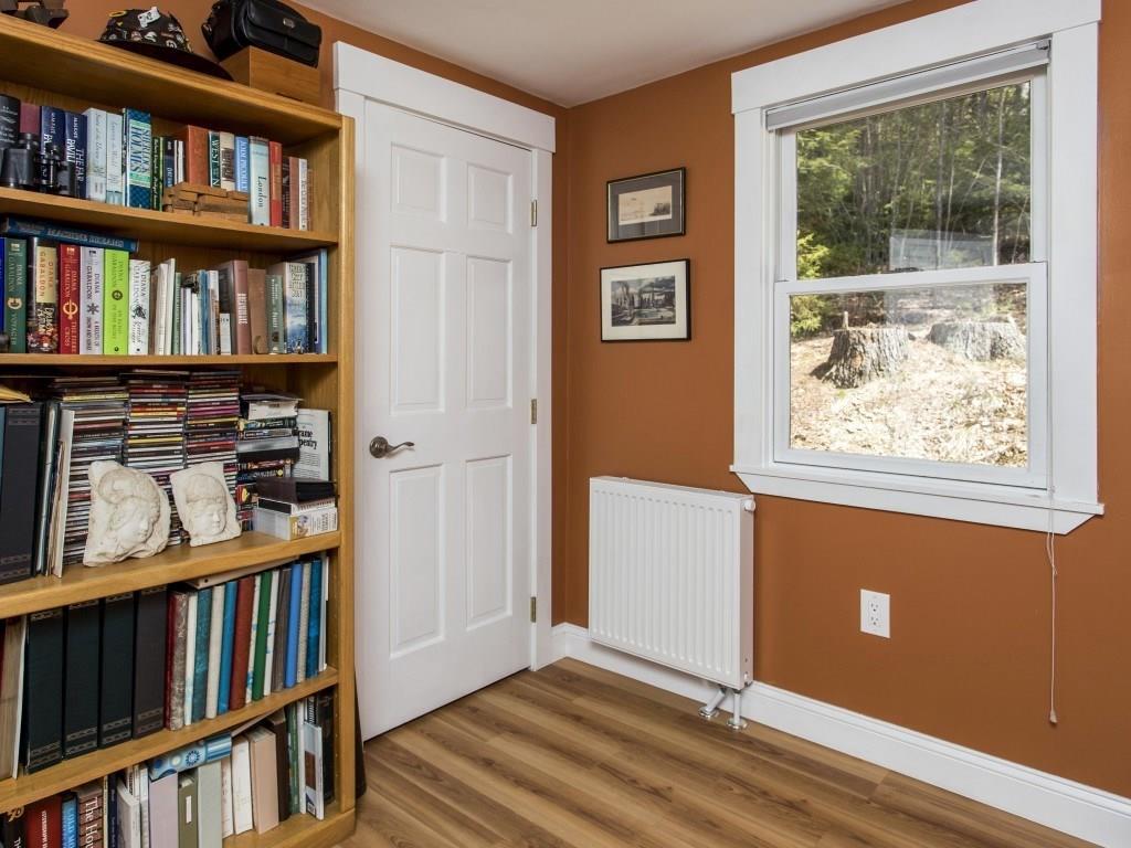 496 Cross Point Road Edgecomb, ME 04556 - Photo 13 of 26 The first floor office with laminate...