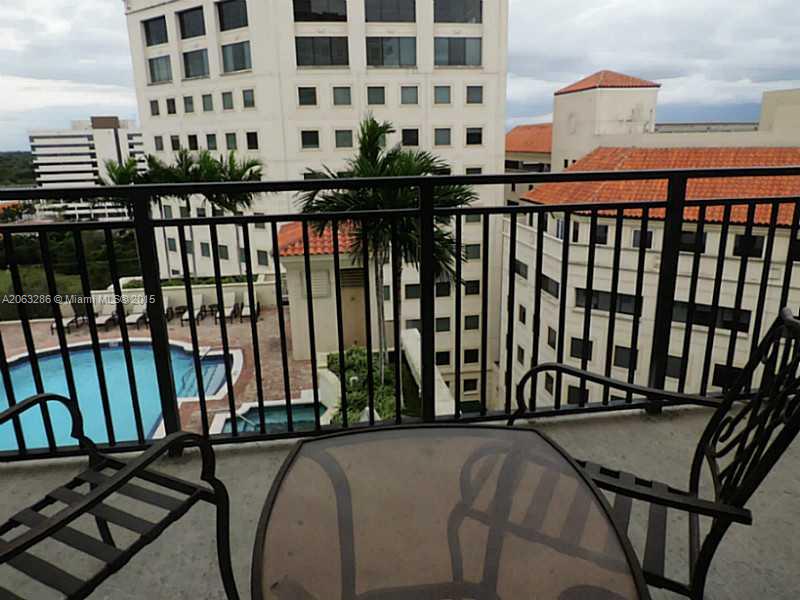 888 Douglas Road, Unit 1016 Coral Gables, FL 33134 - Photo 13 of 34 a view of balcony with a potted plant