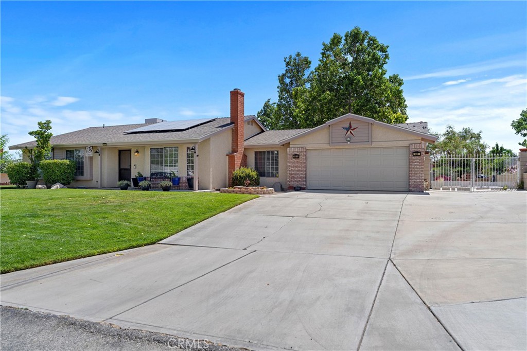 36916 95th Street East Littlerock, CA 93543 - Photo 1 of 1 a front view of house with yard