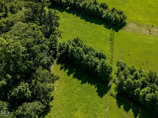 a view of a lake with a yard