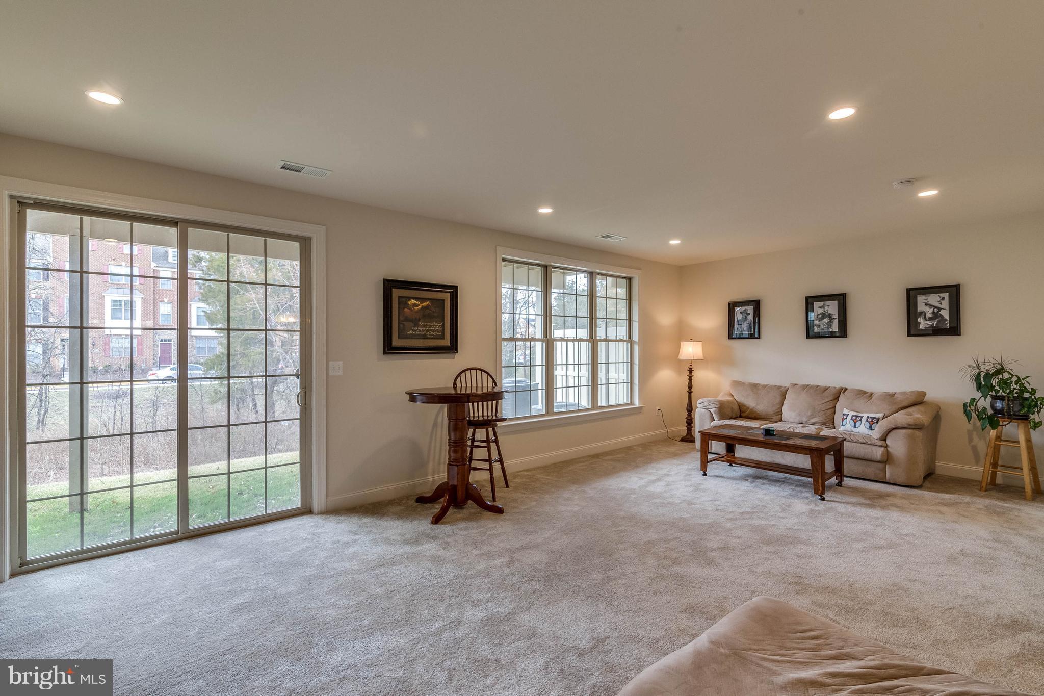 22563 Windsor Locks Square Ashburn, VA 20148 - Photo 24 of 30 Lower Level Family room w/Level Walkout