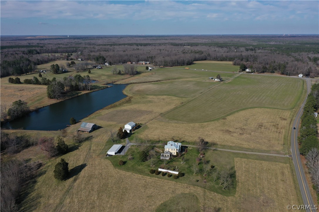 16600 Sandy Ford Road Chesterfield, VA 23838 - Photo 10 of 50 an aerial view of a house with a yard
