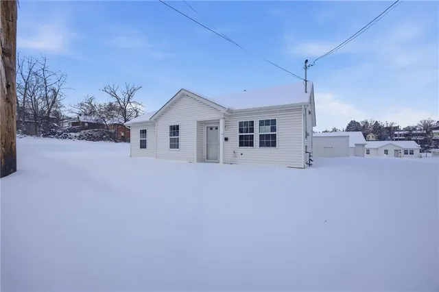 a view of kitchen with a sink