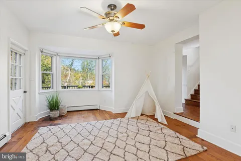 a view of a car park in front of a building