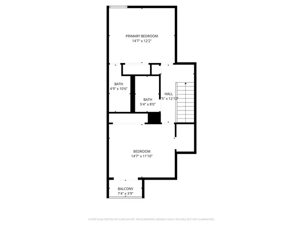 a picture of a floor plan