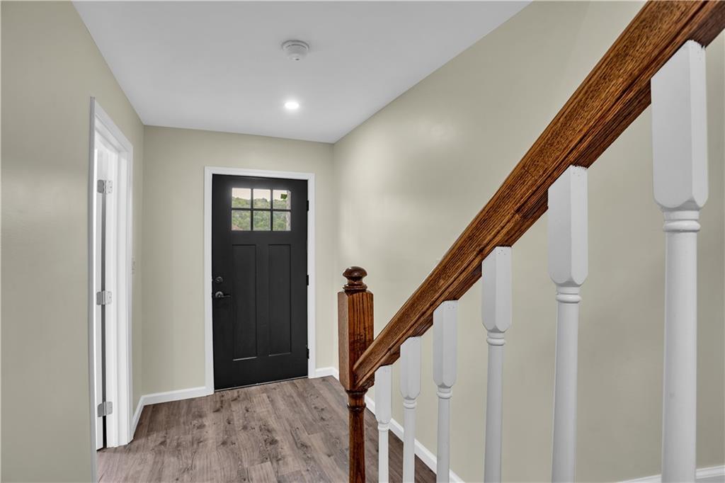 46 Terrace Road Millsboro, PA 15348 - Photo 5 of 32 a view of hallway with stairs