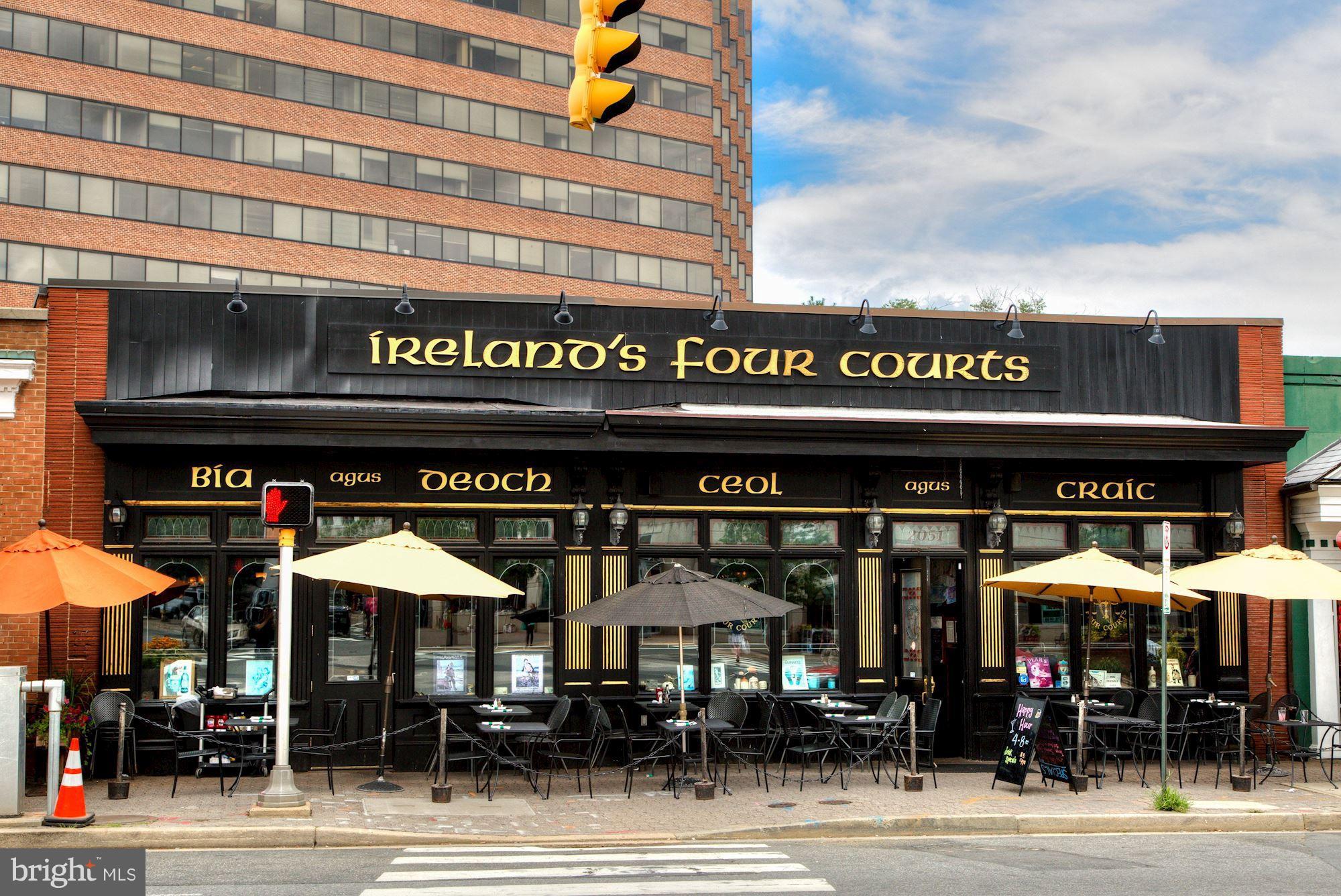 1301 North Courthouse Road, Unit 616 Arlington, VA 22201 - Photo 27 of 30 Local Favorite - Ireland's Four Courts