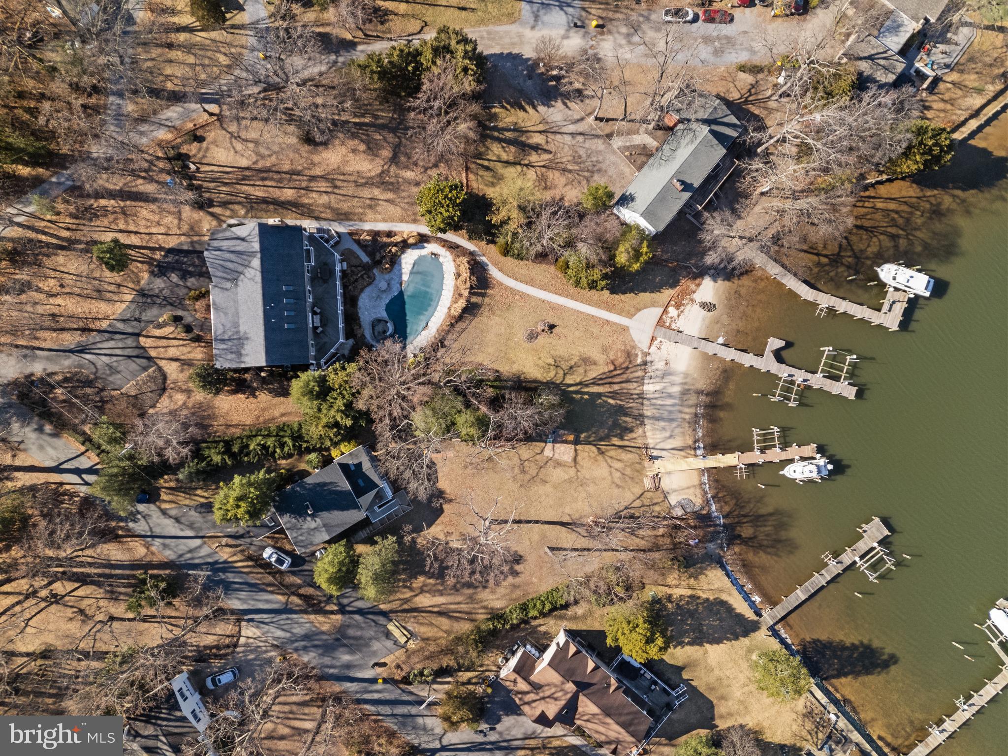 415 Edgewater Road Pasadena, MD 21122 - Photo 27 of 36 Aerial view of property
