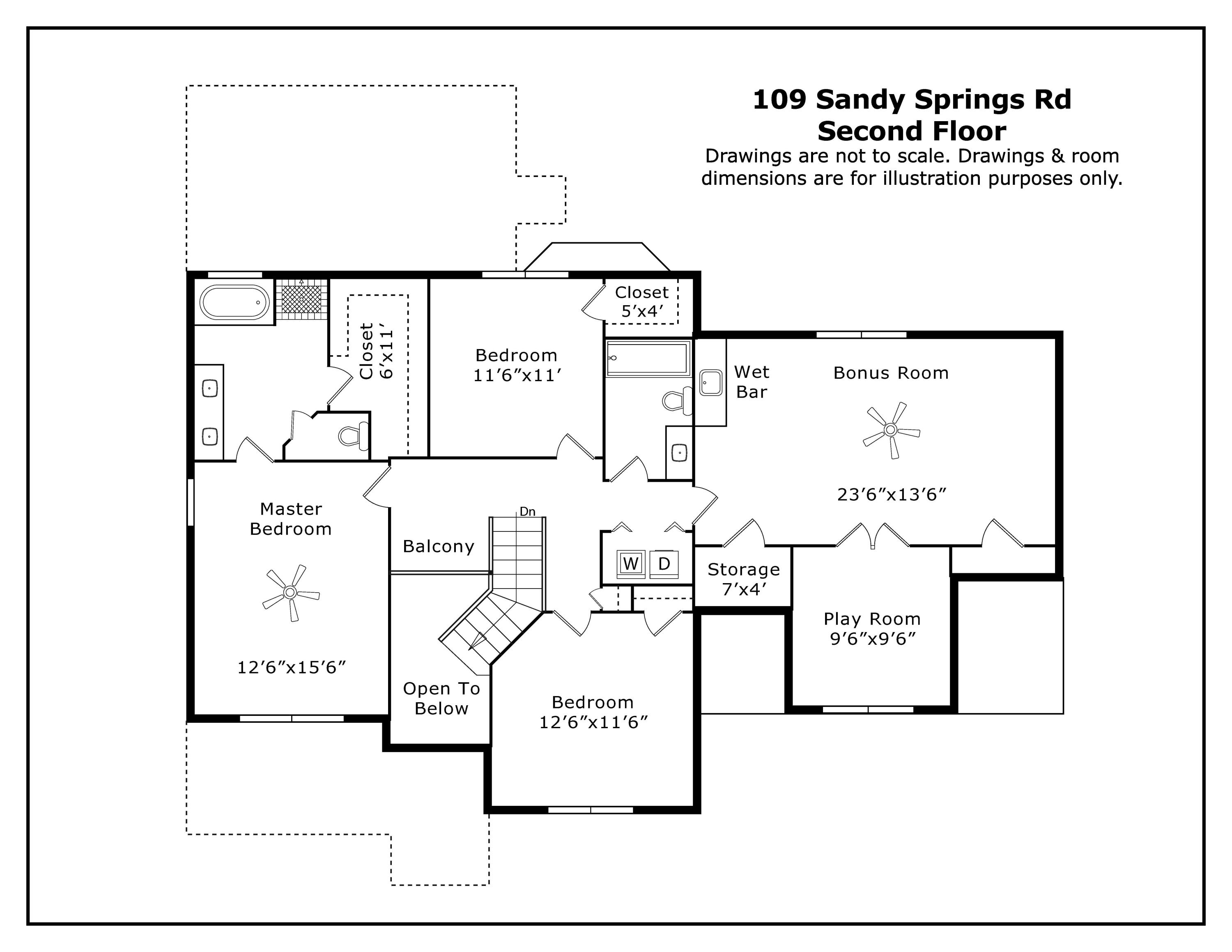 109 Sandy Springs Road Aberdeen, NC 28315 - Photo 52 of 52 2nd Floor _ 109 Sandy Springs Rd