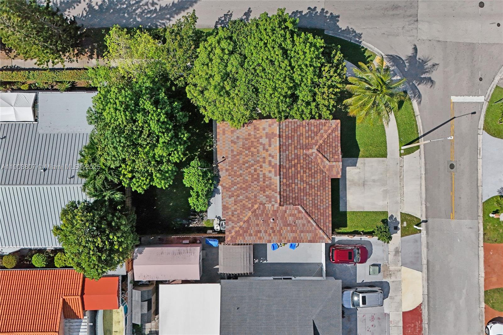 11482 Southwest 181st Street Miami, FL 33157 - Photo 34 of 35 an aerial view of residential houses with outdoor space and street view