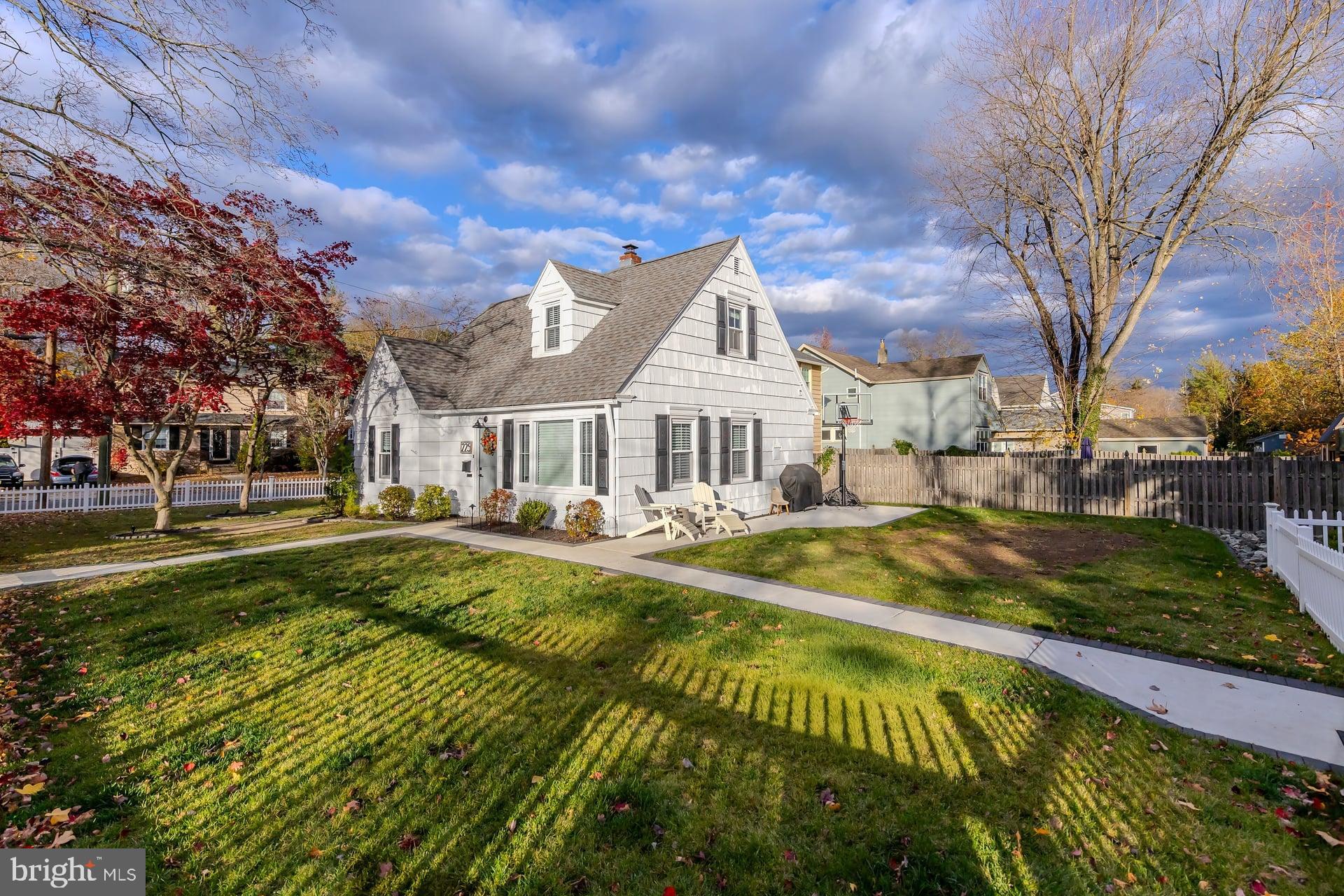 225 Spruce Street Haddonfield, NJ 08033 - Photo 3 of 28 a view of an house with backyard space and balcony