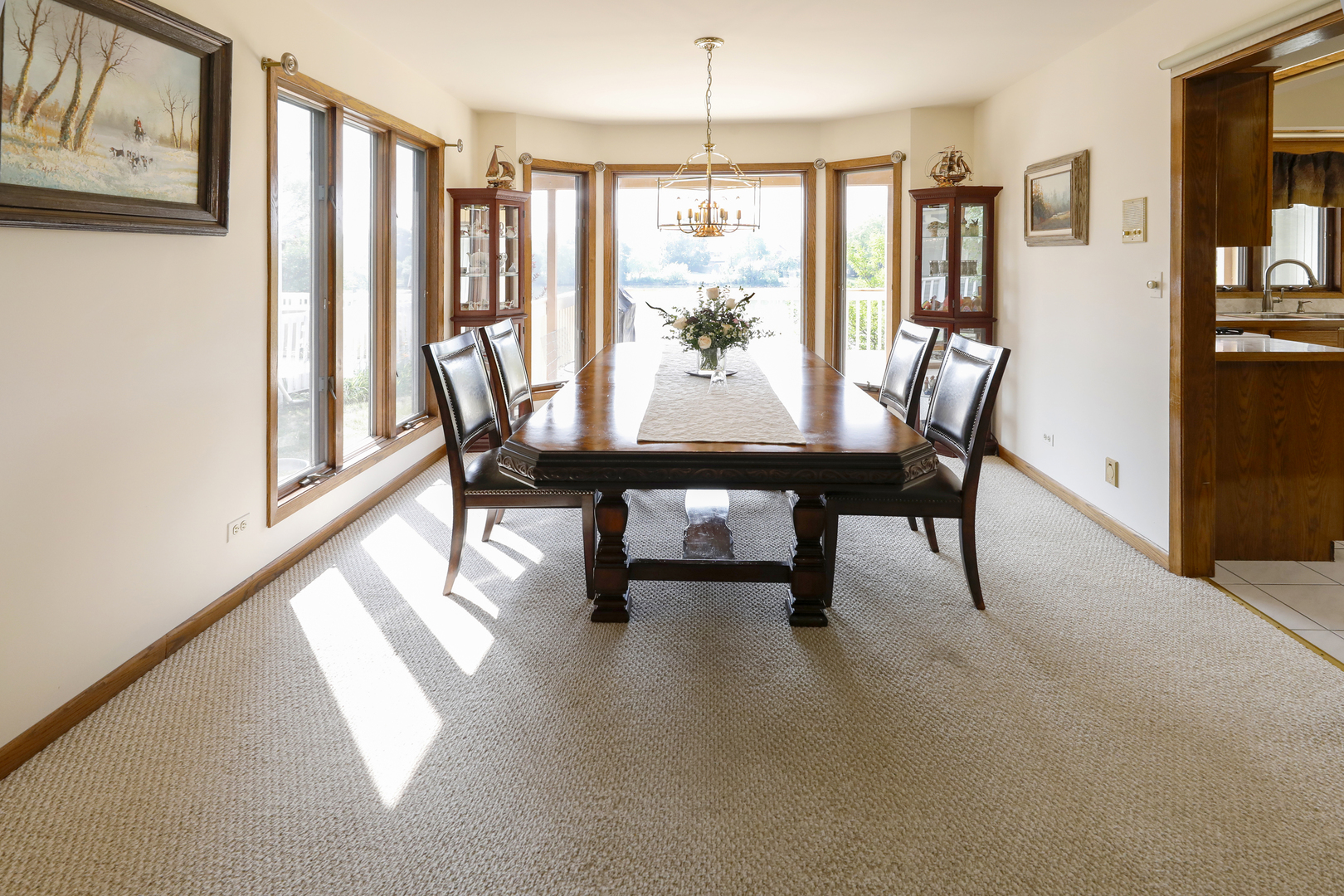 1975 Brookside Lane Hoffman Estates, IL 60169 - Photo 6 of 32 a view of a dining room with furniture window and outside view