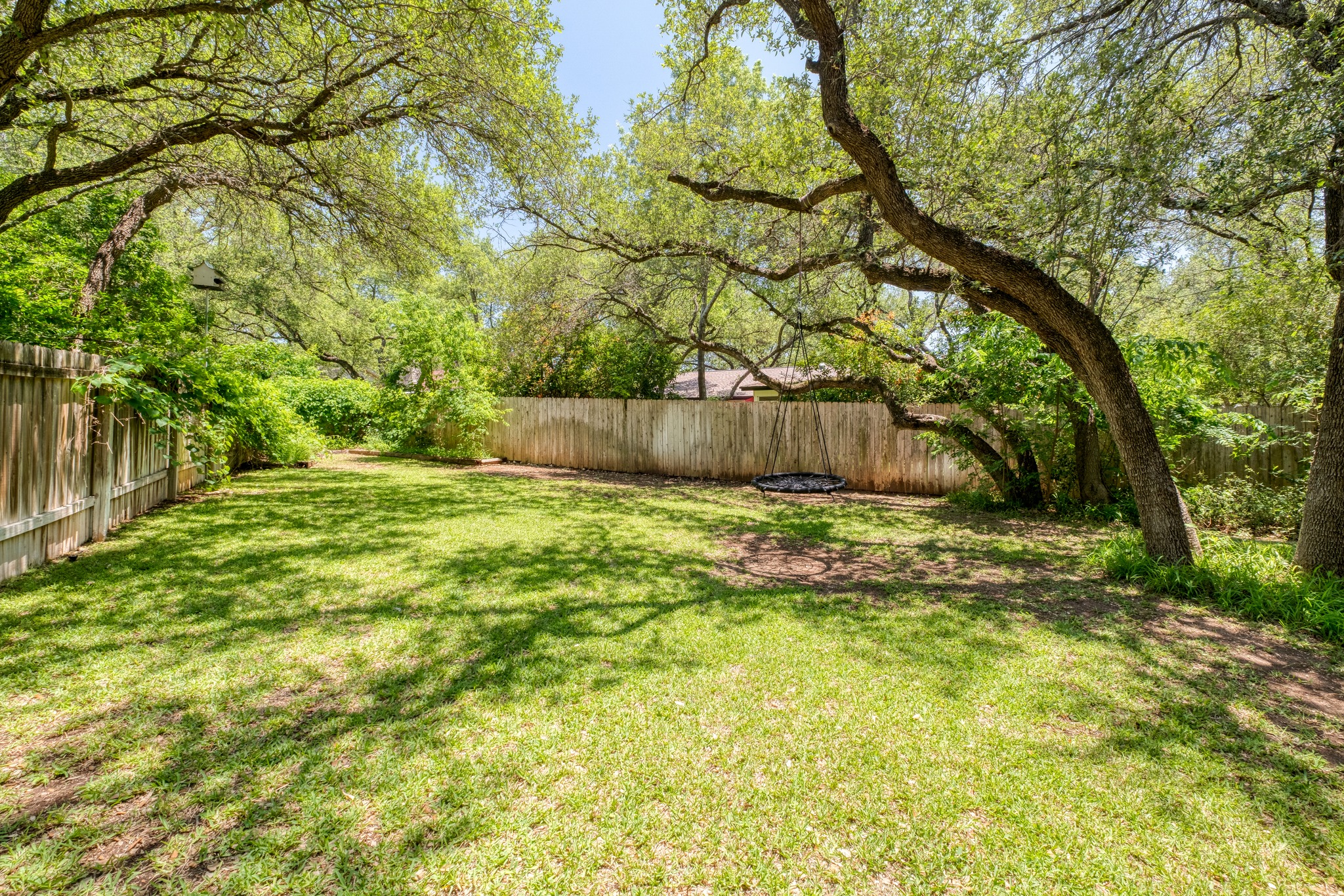 202 Ridgewood Drive Georgetown, TX 78628 - Photo 35 of 40 a view of a yard with large trees