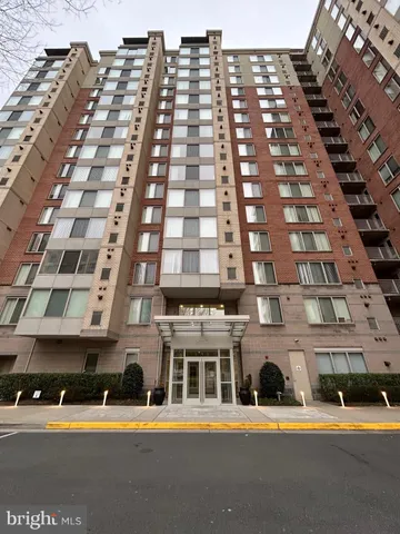 a front view of a building