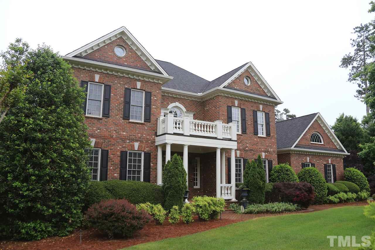 5216 Wynneford Way Raleigh, NC 27614 - Photo 2 of 28 Exquisite, all brick, impeccably maintained, estate home in Devon subdivision. 1.15 acre lushly landscaped homesite with irrigation and landscape lighting.