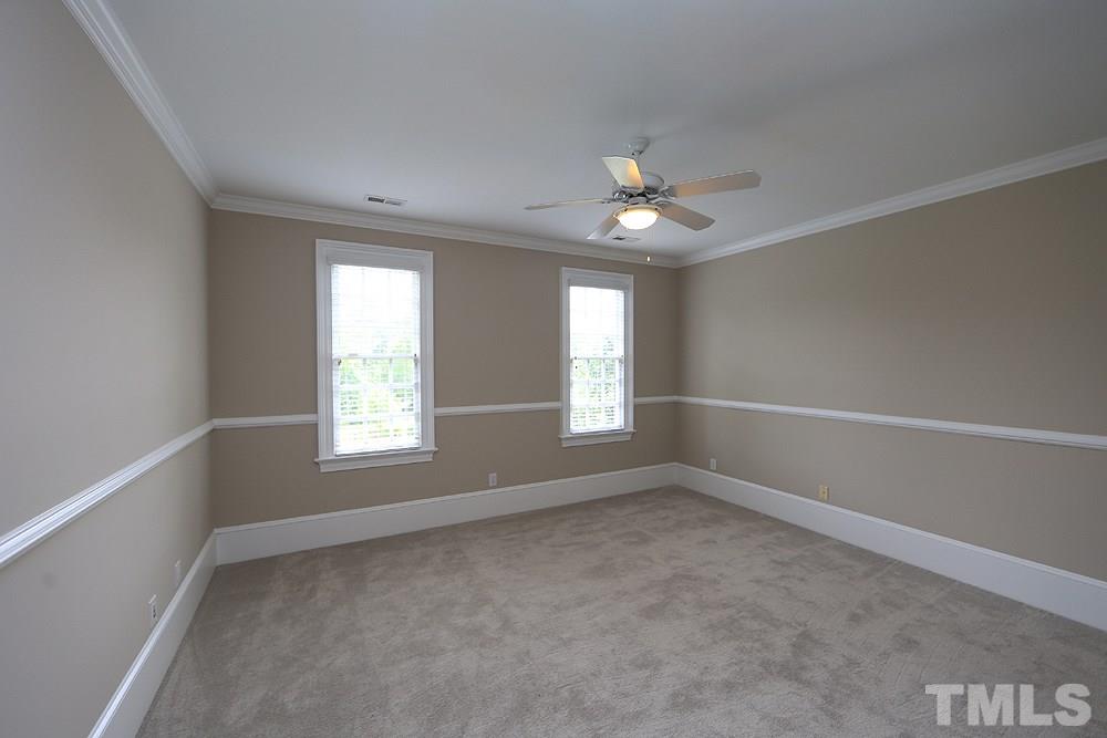 5216 Wynneford Way Raleigh, NC 27614 - Photo 20 of 28 All of the second floor bedrooms are large and have great closet space. Two bedrooms share a bath. Another bedroom has access to the bath along with access from the hall. The other bedroom has a private bathroom. New carpet and fresh paint throughout.