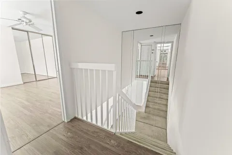 a view of a hallway