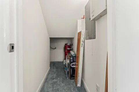 a bathroom with a sink toilet and vanity