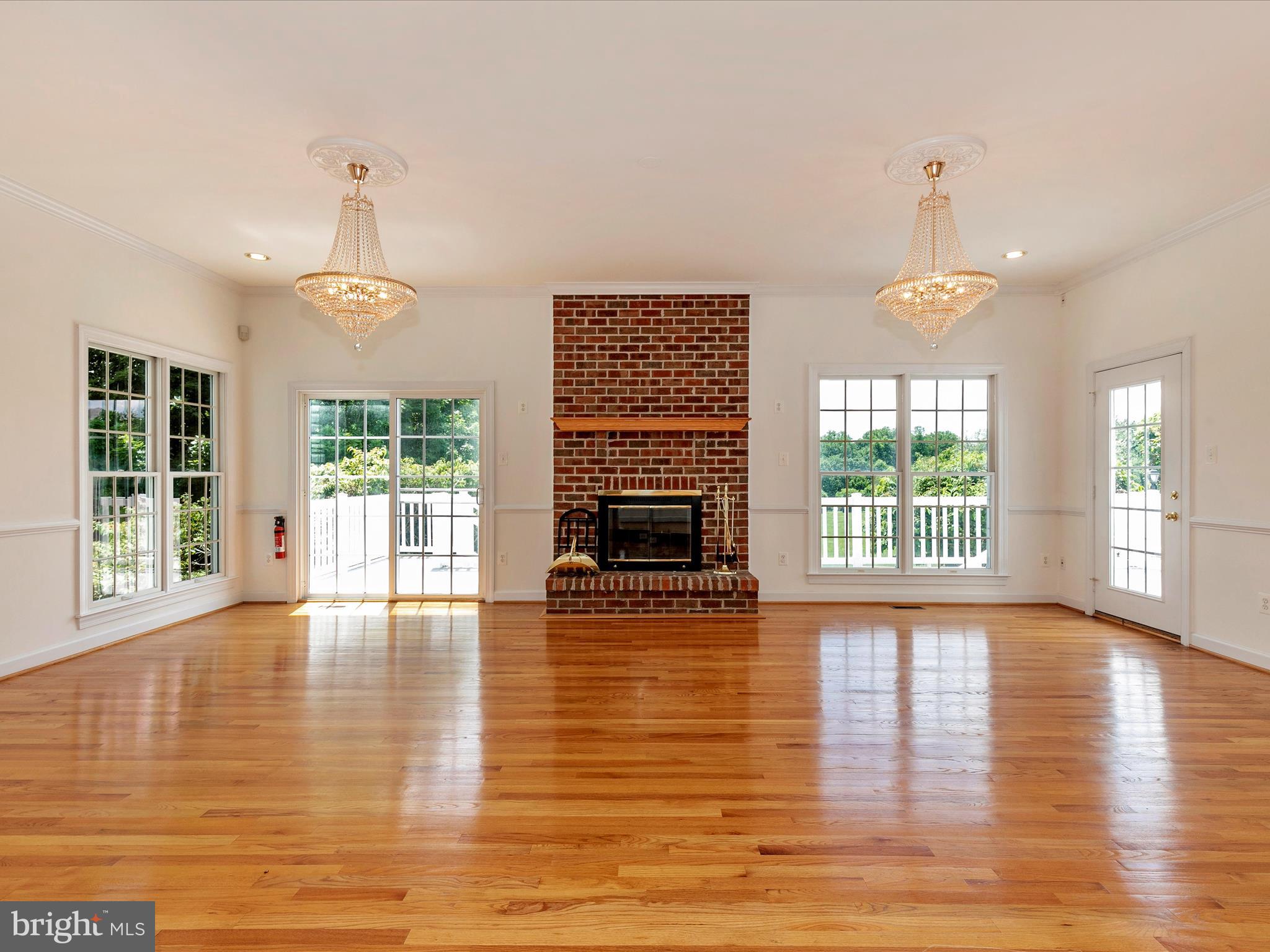 3304 Grayling Drive Mount Airy, MD 21771 - Photo 14 of 80 Family Room with floor to ceiling brick fireplace