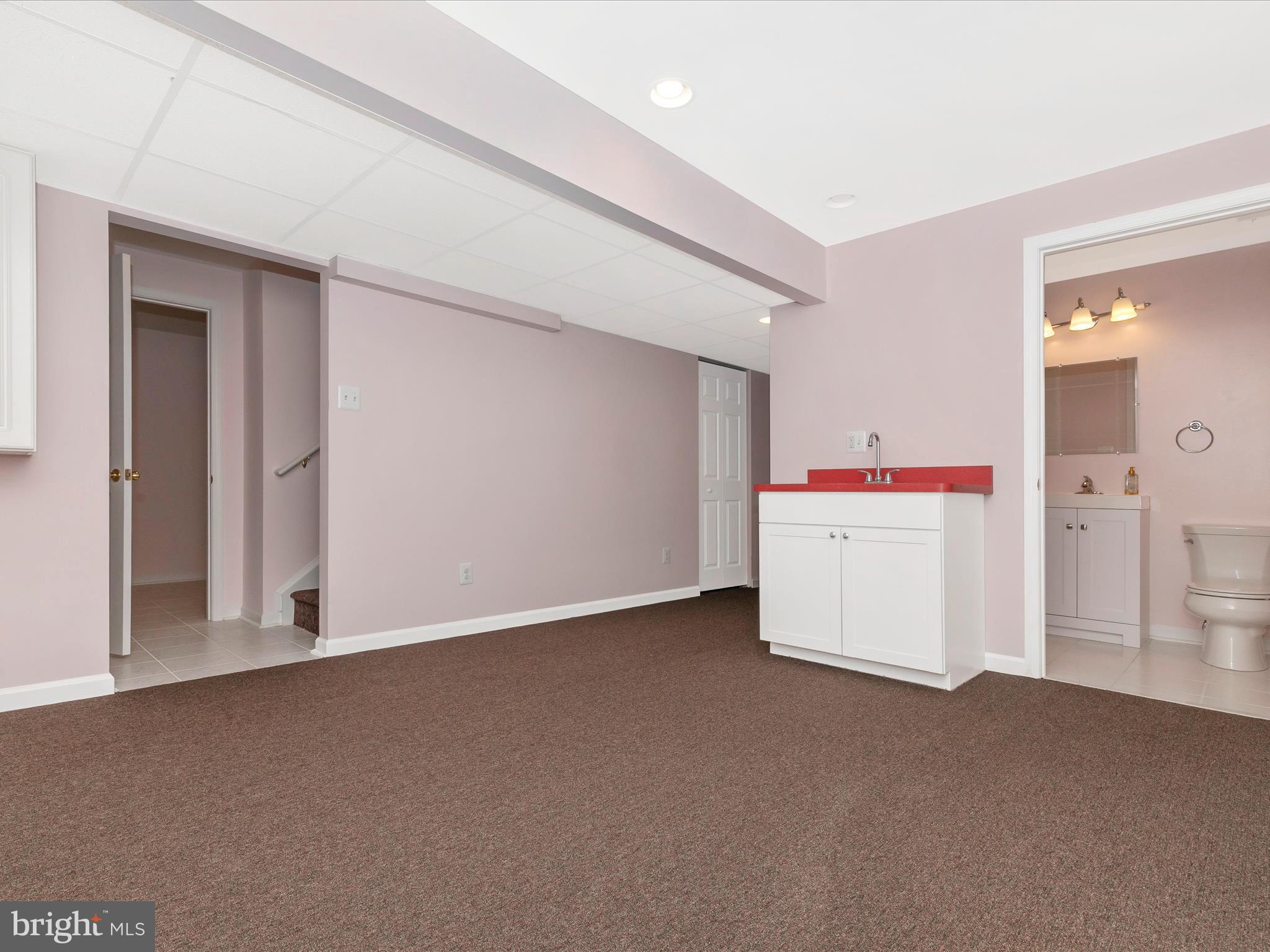 3304 Grayling Drive Mount Airy, MD 21771 - Photo 52 of 80 Lower Level bonus room features a sink with vanity