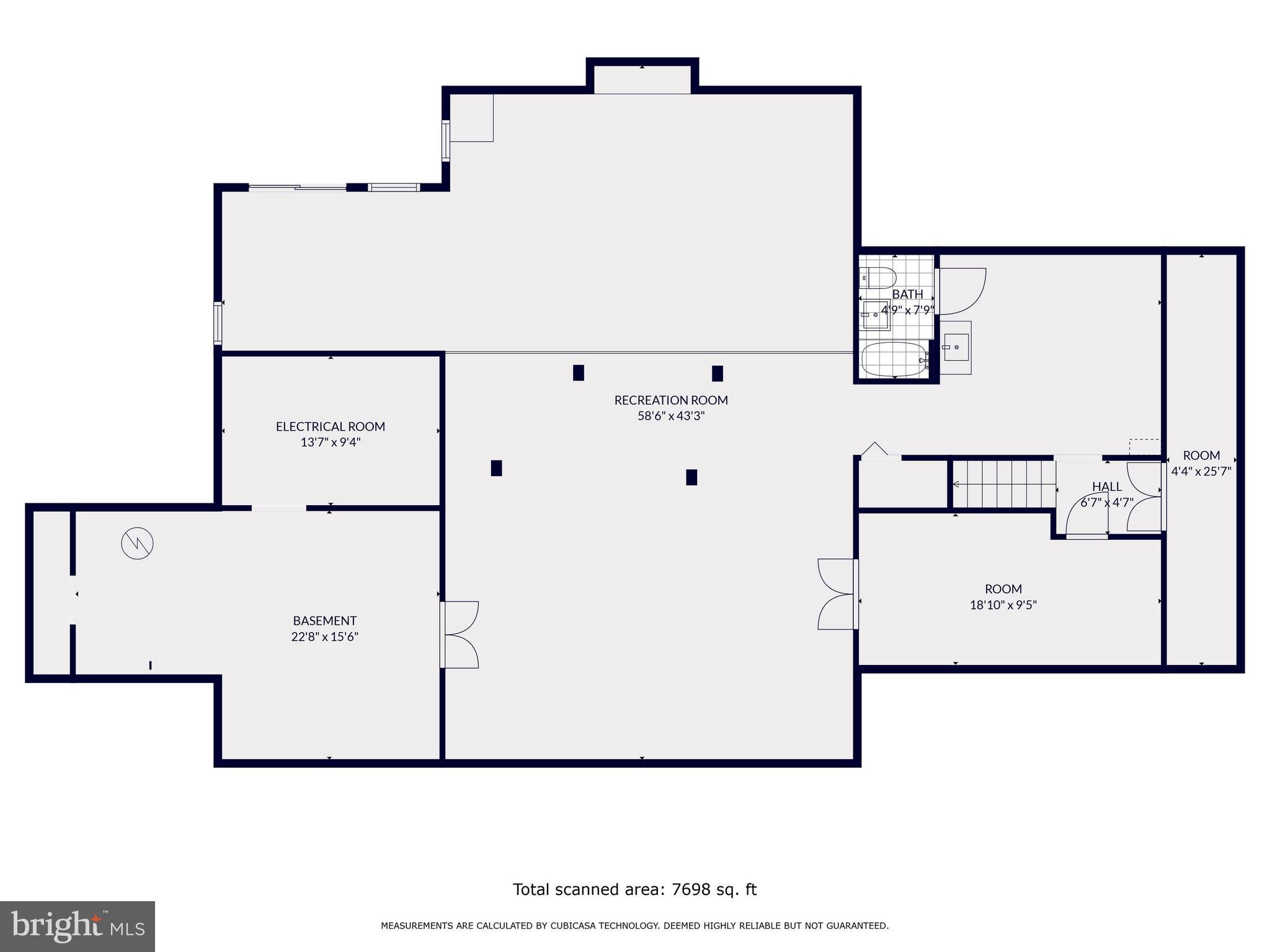 3304 Grayling Drive Mount Airy, MD 21771 - Photo 78 of 80 Basement Floorplan
