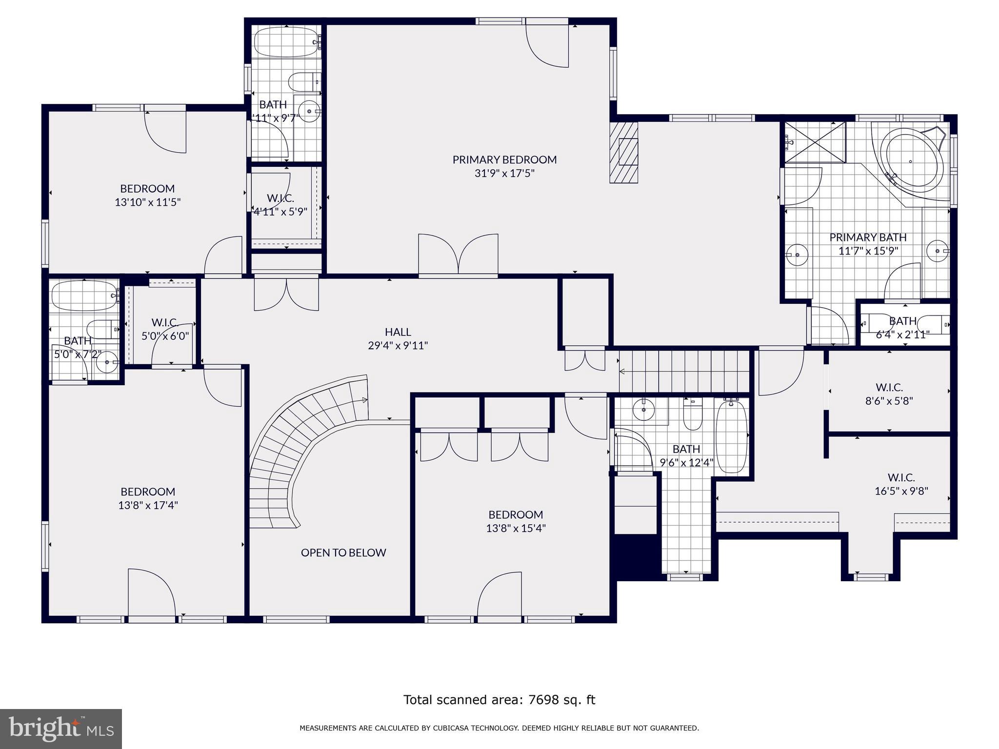 3304 Grayling Drive Mount Airy, MD 21771 - Photo 80 of 80 Upper Level Floorplan
