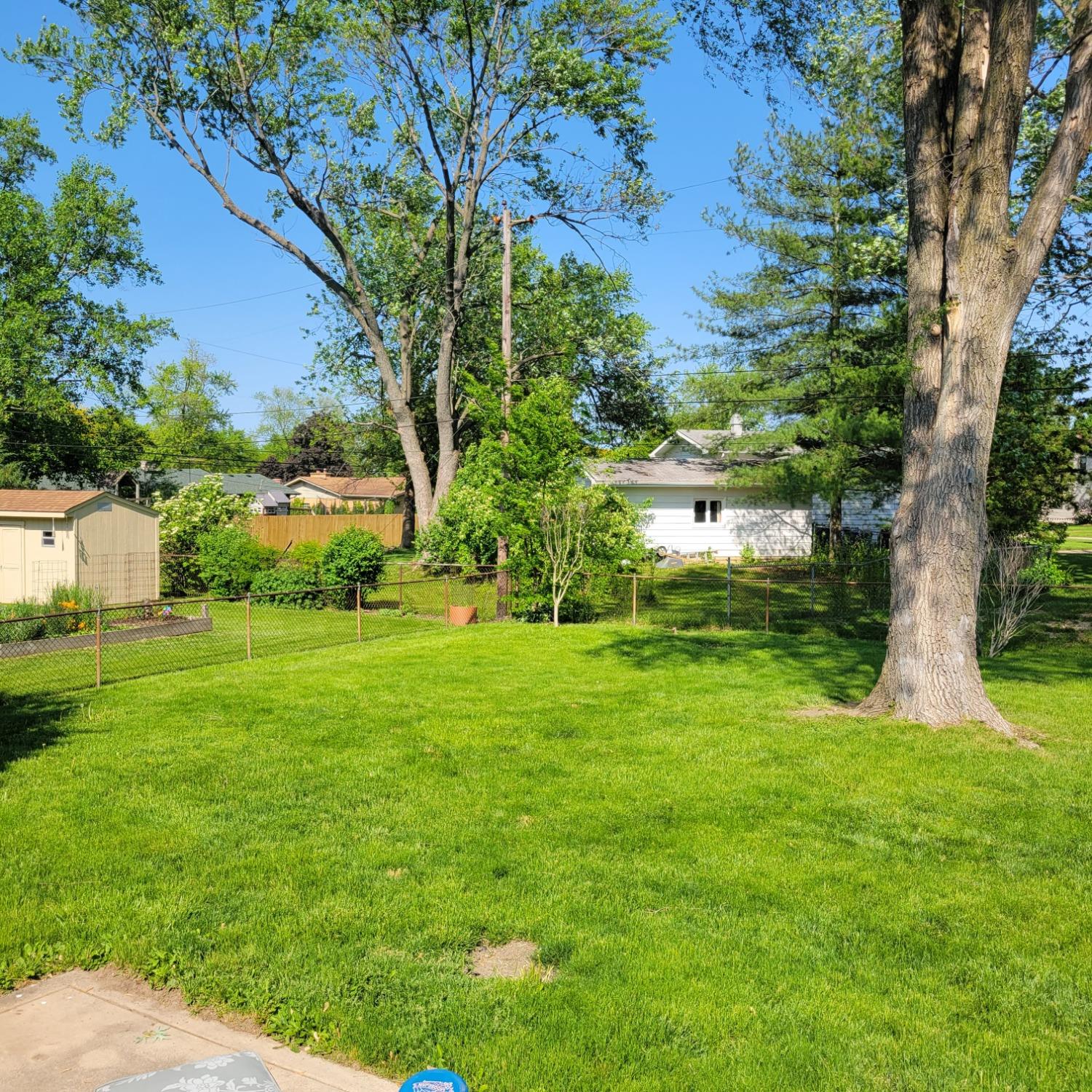 716 South Sherman Street Crown Point, IN 46307 - Photo 20 of 25 a view of a garden with a tree