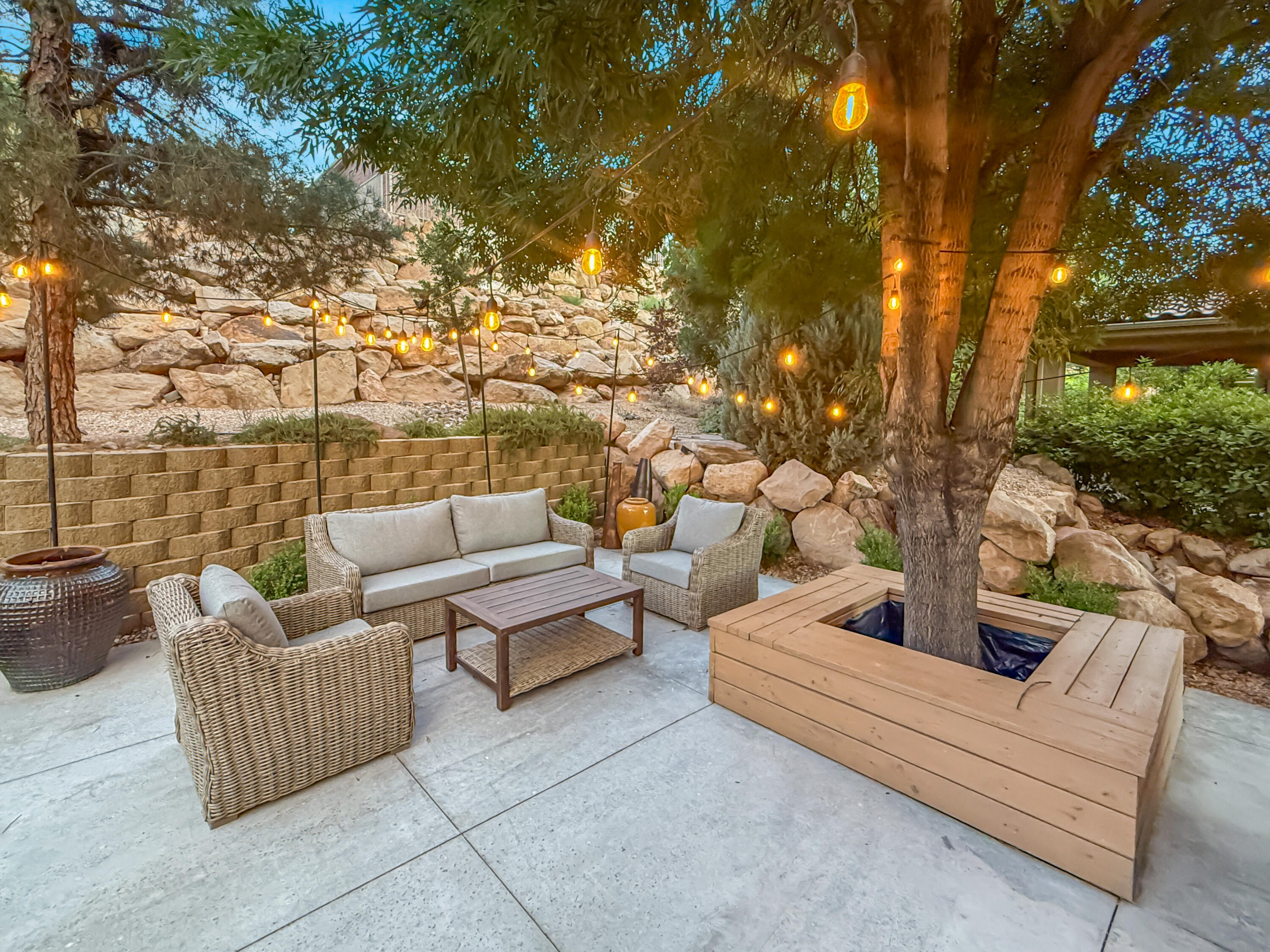 1620 East 1450th Street South, Unit 20 St. George, UT 84790 - Photo 14 of 29 Back Patio 1
