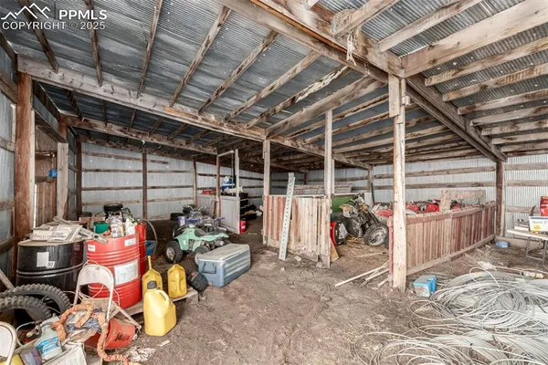 a view of storage and utility room
