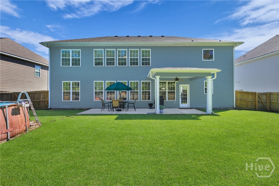 116 Bluegrass Circle Guyton, GA 31312 - Photo 41 of 50 Fenced-in backyard