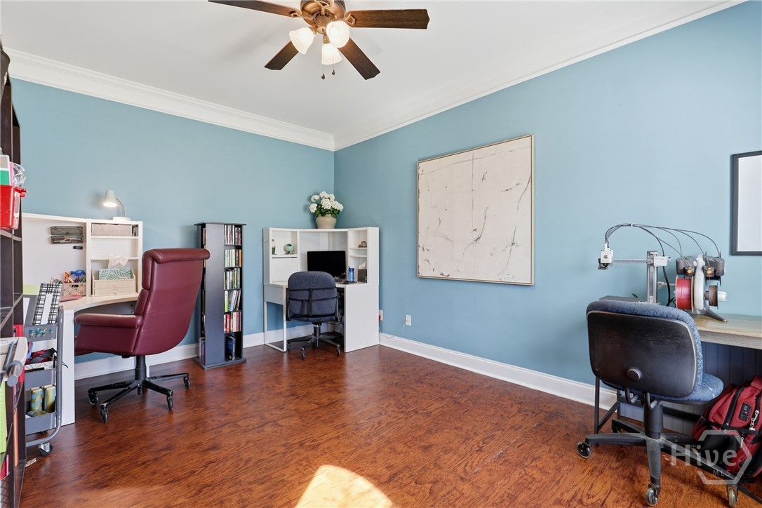 116 Bluegrass Circle Guyton, GA 31312 - Photo 7 of 50 Flex space on main level