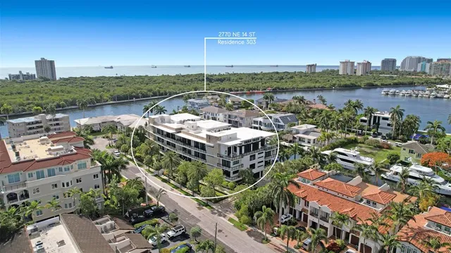 a view of a city with tall buildings