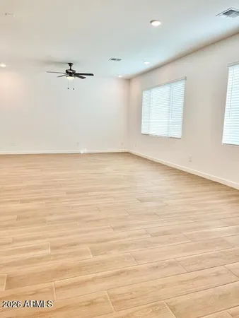 wooden floor in an empty room