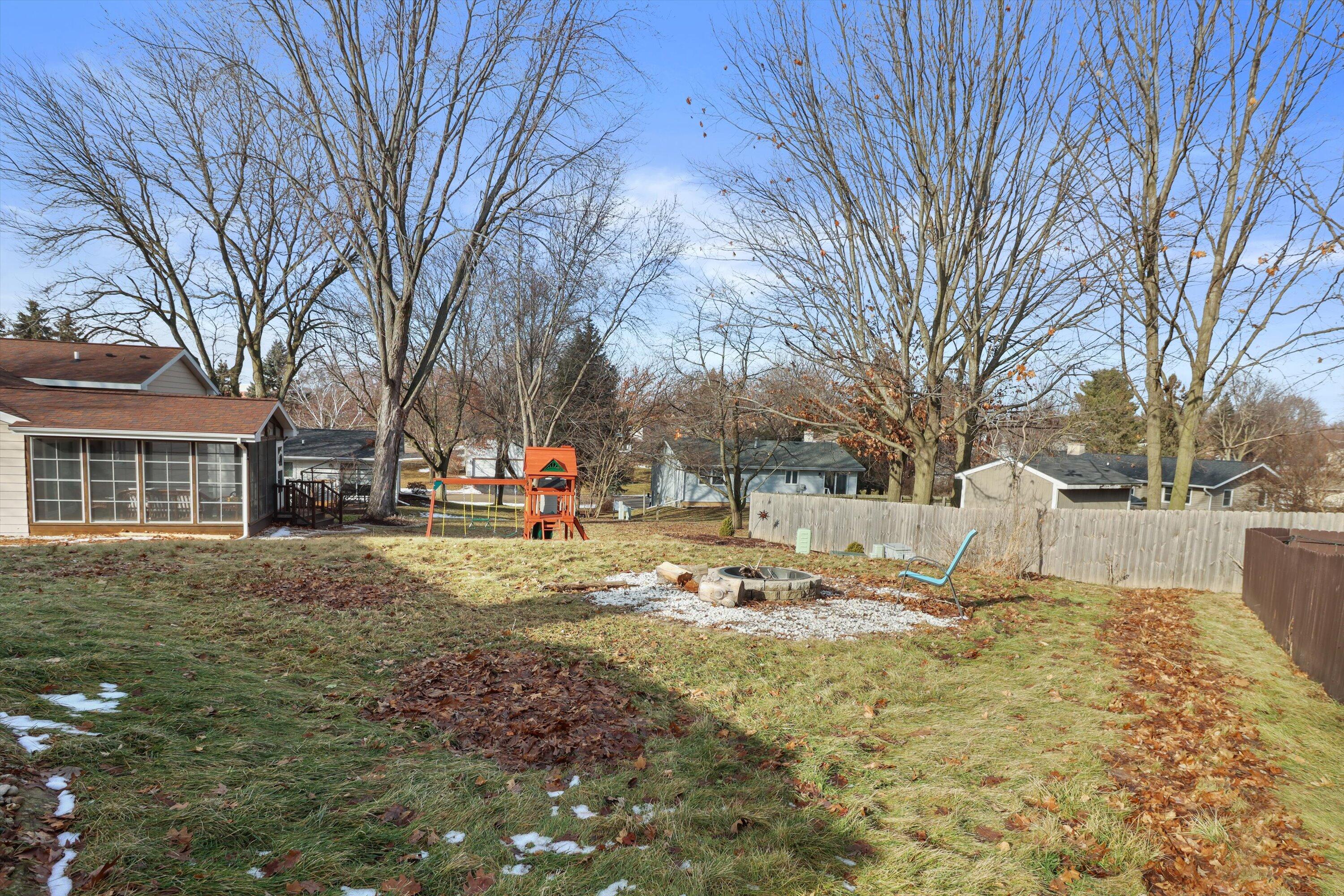 105 Winston Way Waunakee, WI 53597 - Photo 33 of 35 Backyard Area
