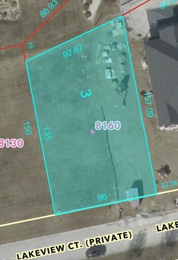 8160 Lakeview Court Winfield, IN 46307 - Photo 2 of 27 a view of a black gate