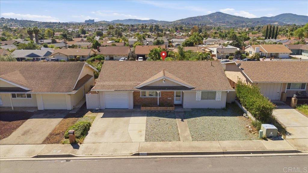 1915 Edith Drive Escondido, CA 92026 - Photo 37 of 41 an aerial view of a house with a yard