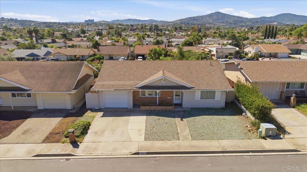 1915 Edith Drive Escondido, CA 92026 - Photo 38 of 41 an aerial view of a house with a yard