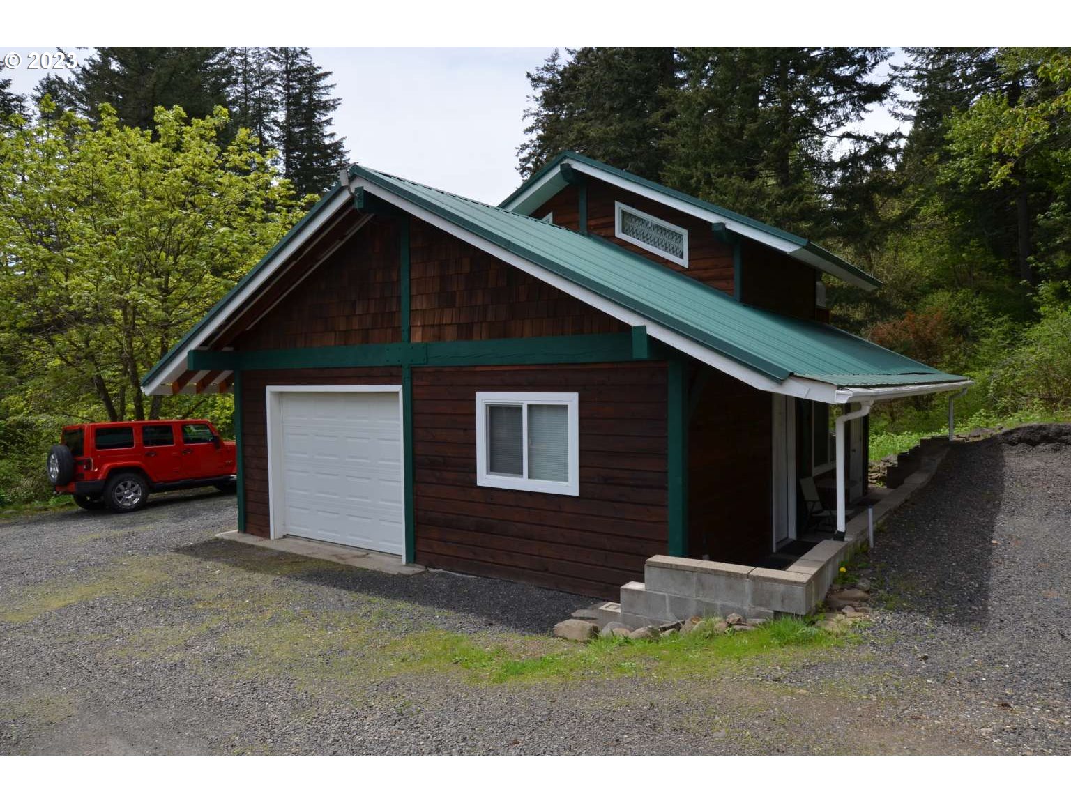 170 Northwest Jordan Road Stevenson, WA 98648 - Photo 20 of 32 a view of a house with a yard