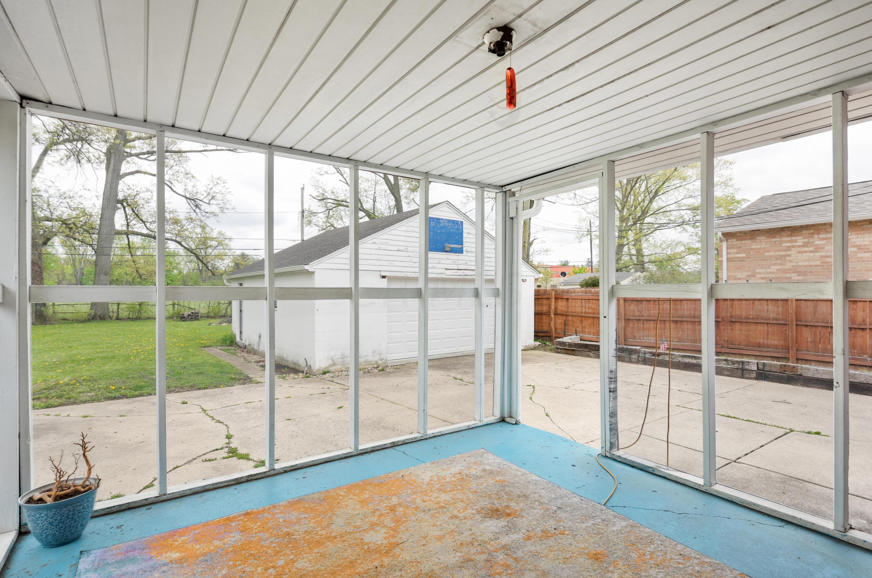 1615 Case Road Columbus, OH 43224 - Photo 20 of 35 Screened Porch