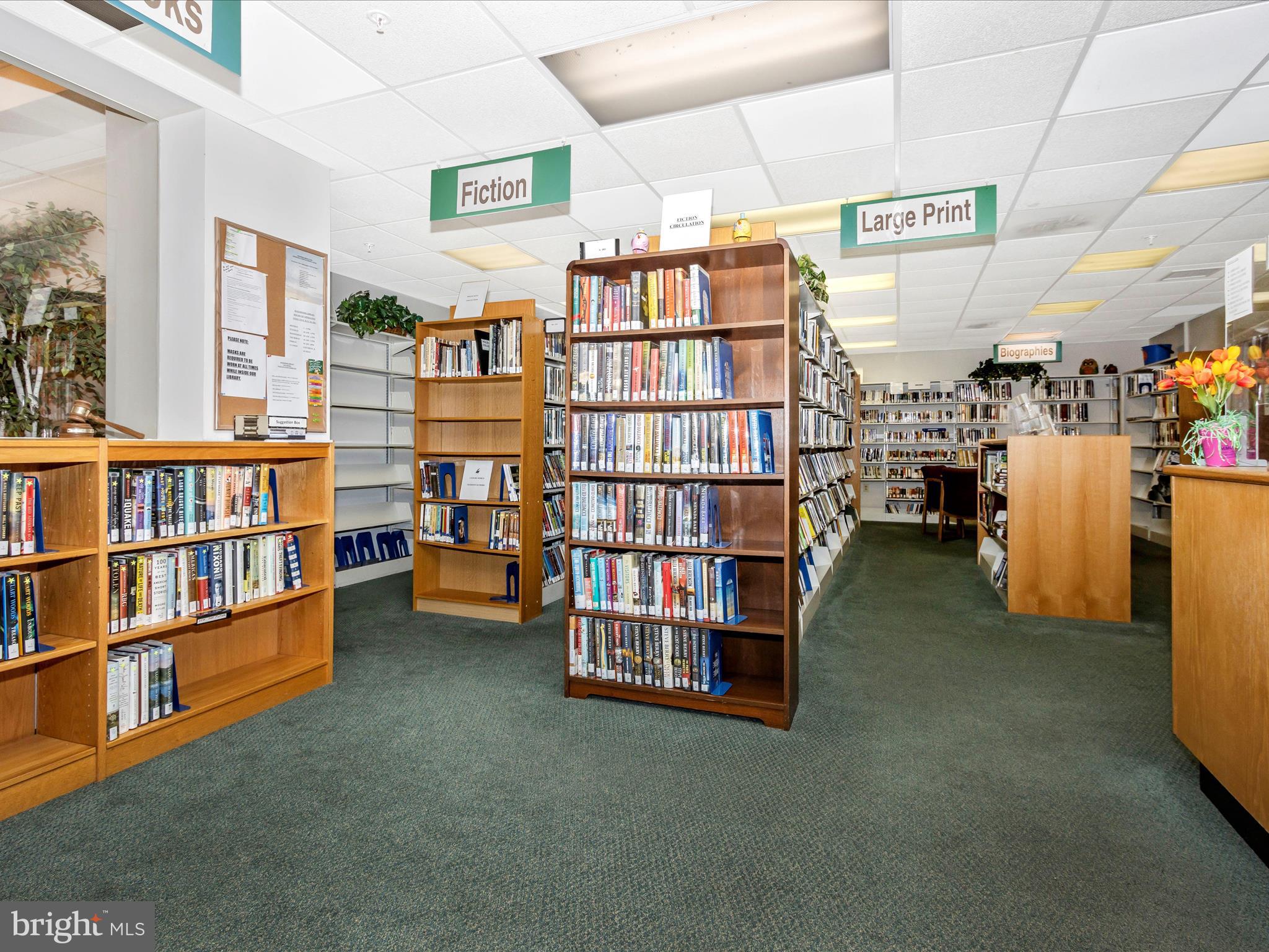 15115 Interlachen Drive, Unit 3704 Silver Spring, MD 20906 - Photo 54 of 72 Clubhouse Library