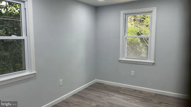 a view of a bathroom from the hallway