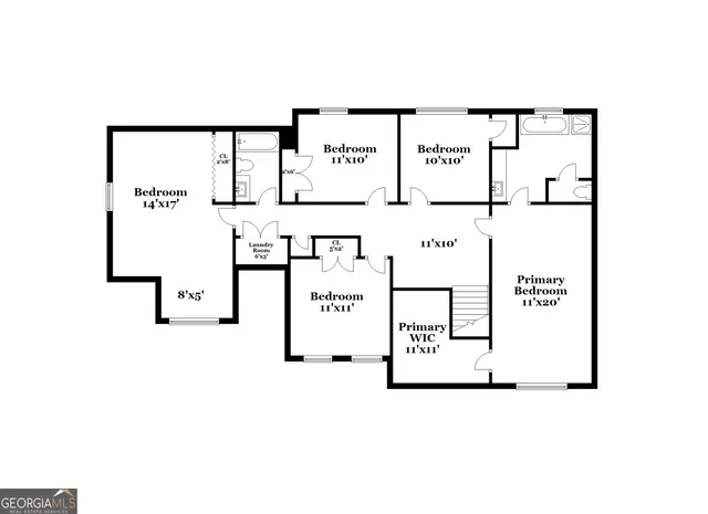 a picture of a floor plan