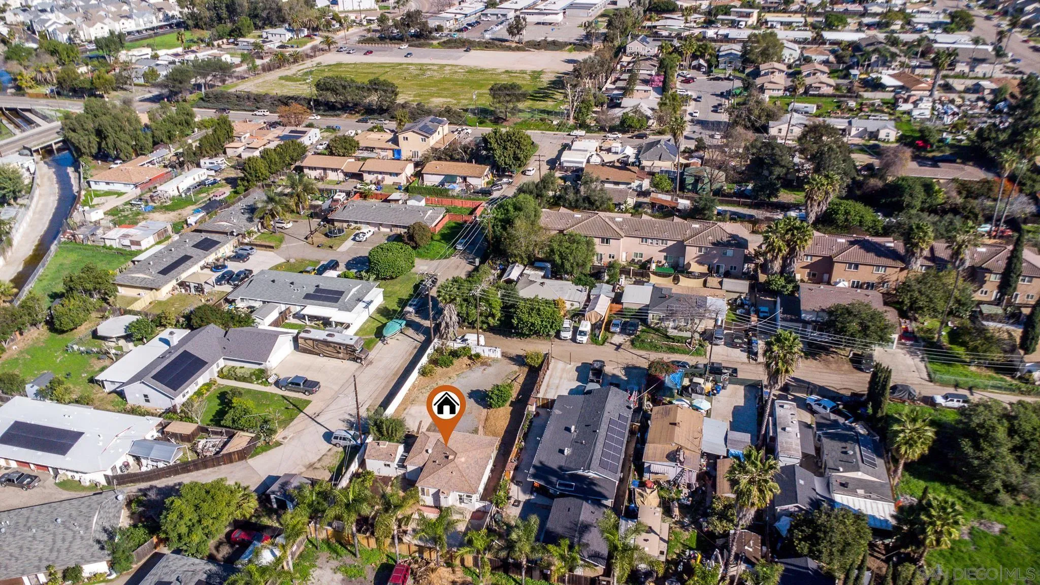 2146 El Pasillo Lane Spring Valley, CA 91977 - Photo 24 of 30 an aerial view of a city