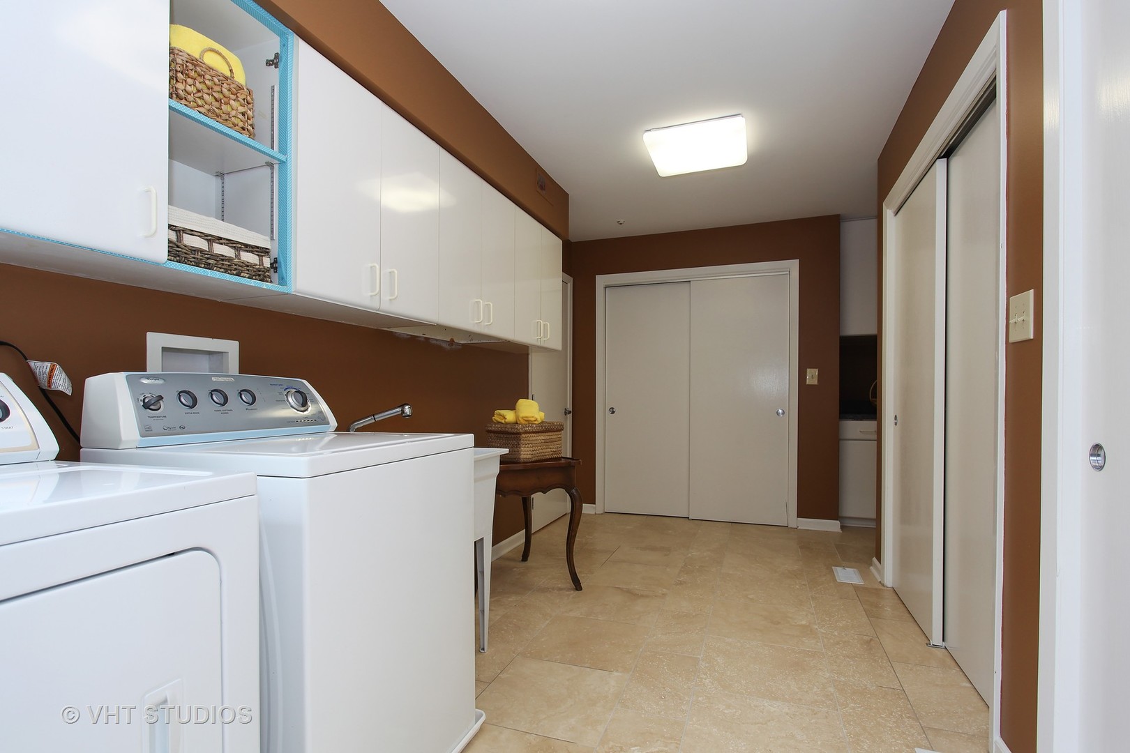 2982 Techny Road Northbrook, IL 60062 - Photo 14 of 19 a view of storage and utility room with washer and dryer