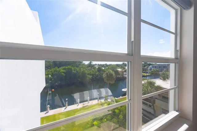 a view of outdoor space with balcony