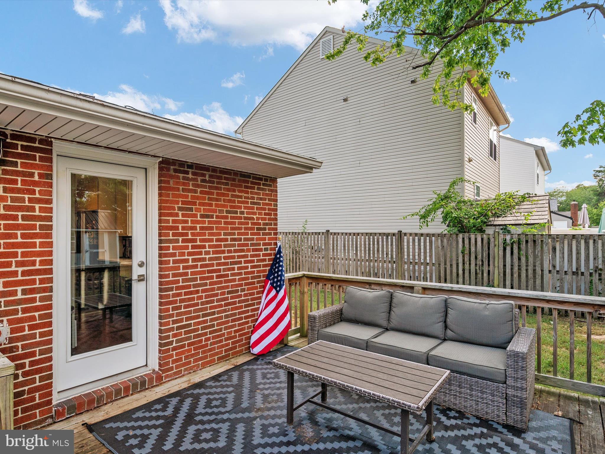 228 Dale Road Pasadena, MD 21122 - Photo 11 of 33 Deck off of Kitchen