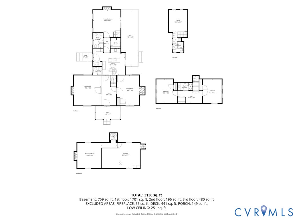 2284 Wallace's Bridge Road Lunenburg, VA 23952 - Photo 84 of 89 Floor plan