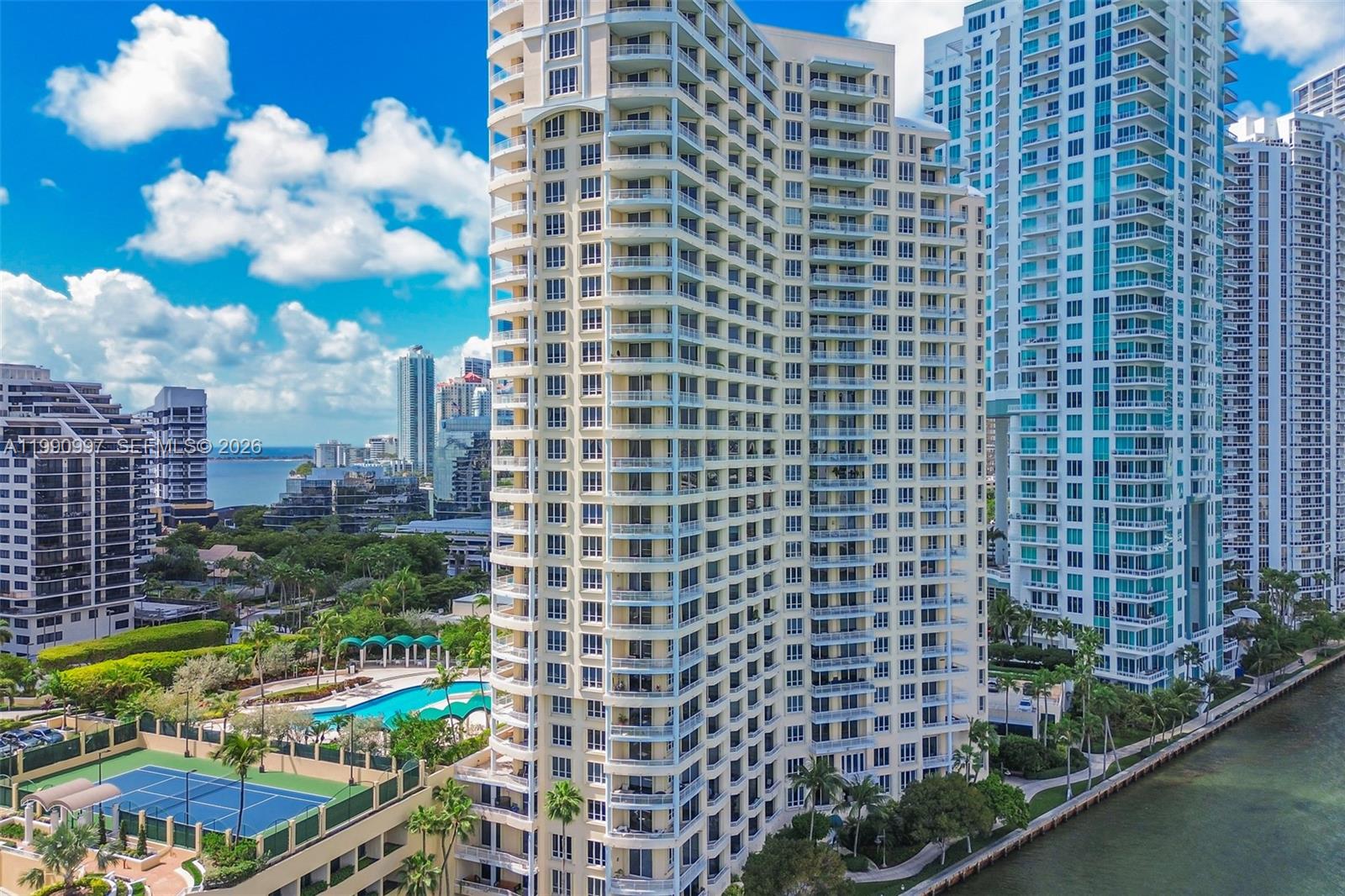 888 Brickell Key Drive, Unit 807 Miami, FL 33131 - Photo 55 of 62 a view of a city
