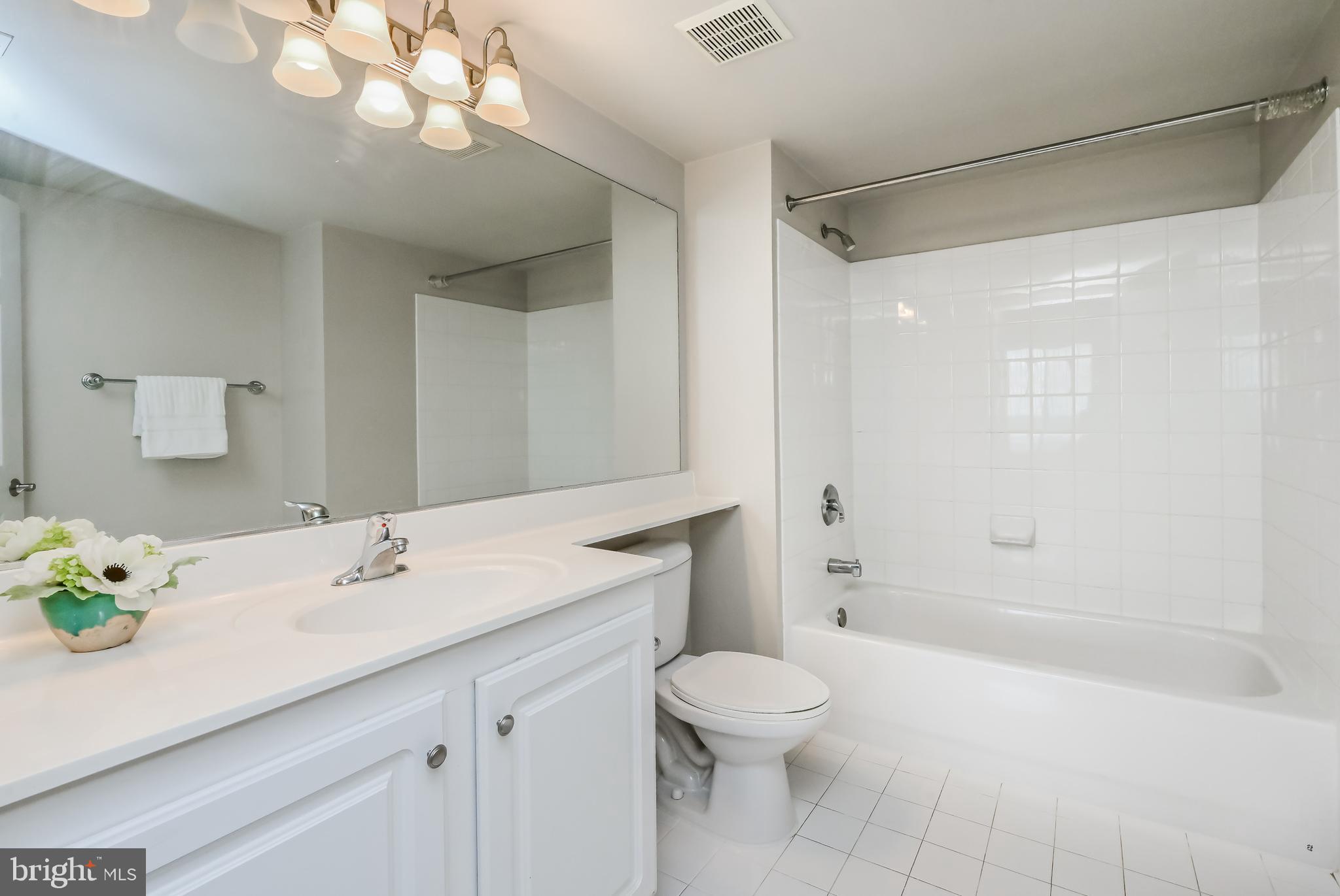 11710 Old Georgetown Road, Unit 1212 Rockville, MD 20852 - Photo 39 of 55 a bathroom with a sink a toilet and shower